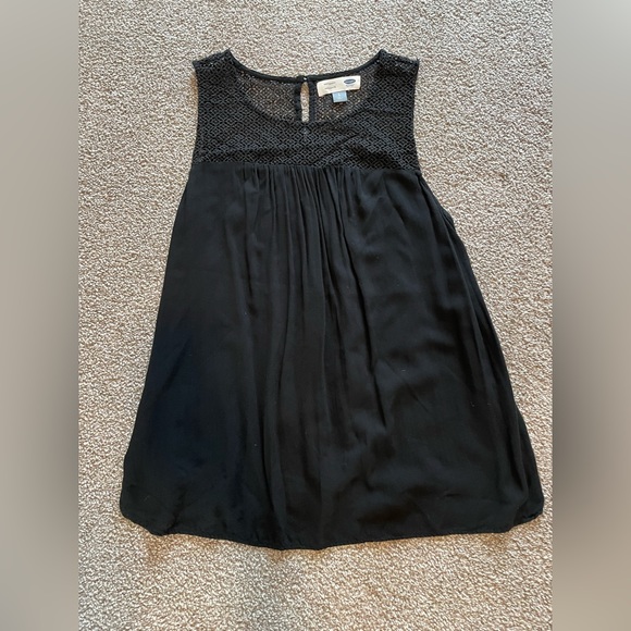 Old Navy Tops - Black Maternity tank top with detail